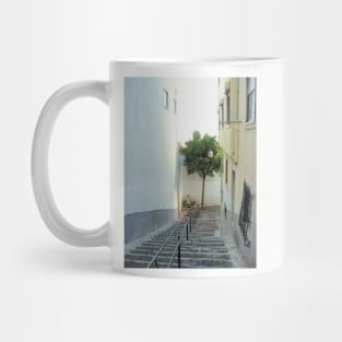 What a difference a tree makes - Alfama, Lisboa Mug